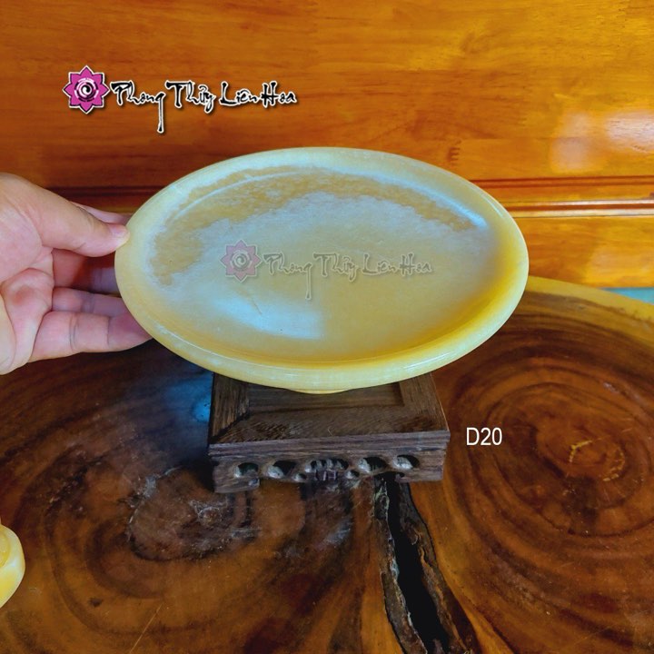Đồ thờ đá quý Liên Hoa: bát tụ bảo, lư hương, bộ 5 ly
