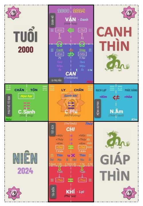 Luận Tuổi chỉ dùng trụ Năm Sinh