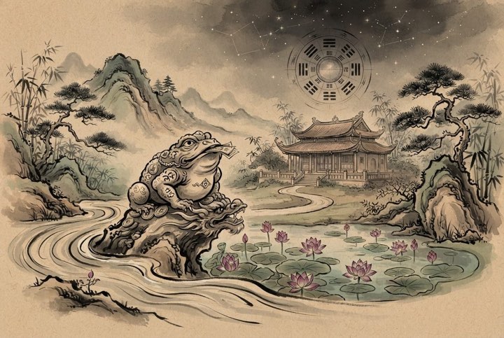 Cóc trong phong thuỷ đời sống