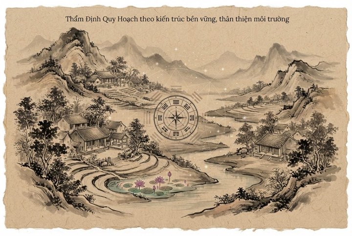 Thẩm Định Quy Hoạch theo kiến trúc bền vững, thân thiện môi trường