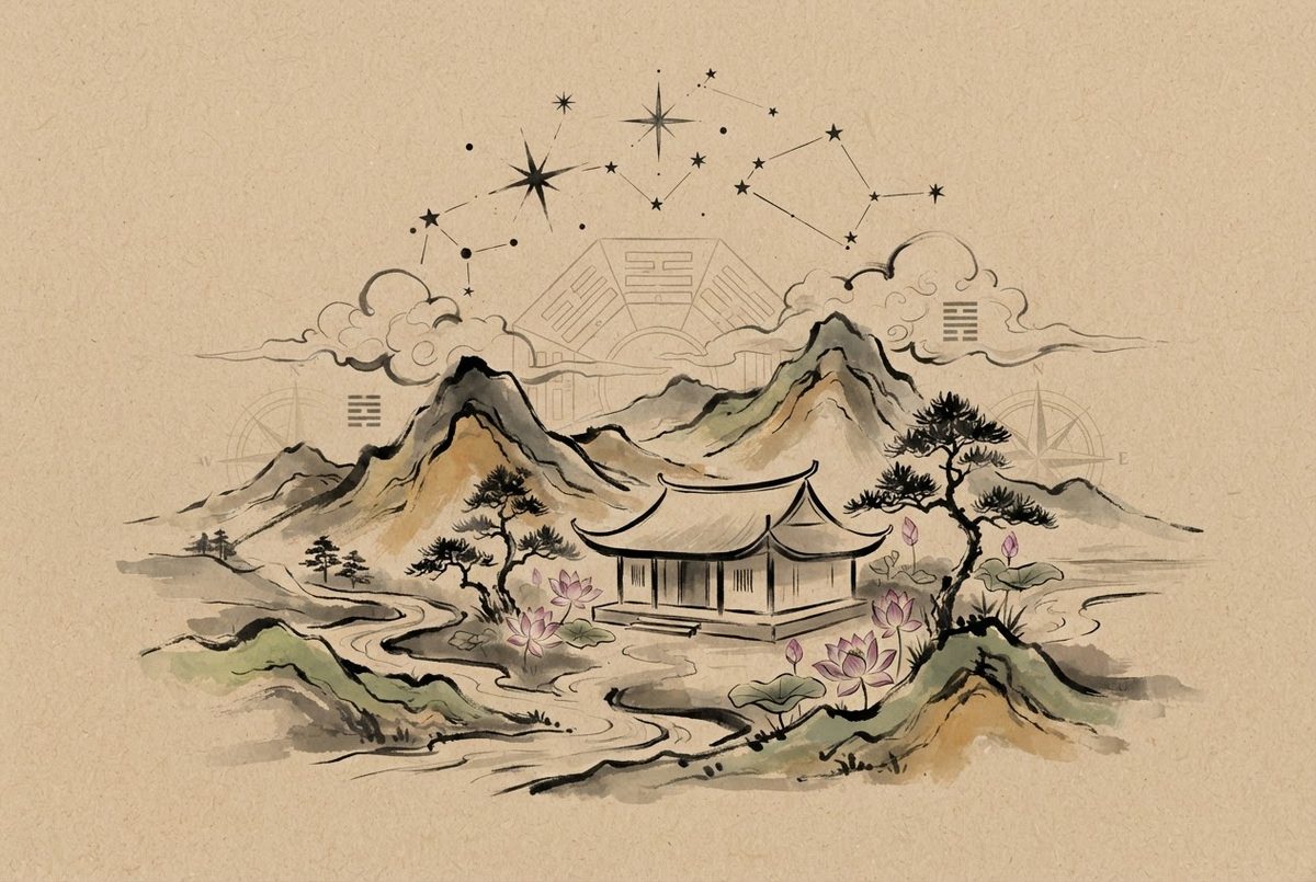 Minh hoạ Phong thủy cho vợ chồng