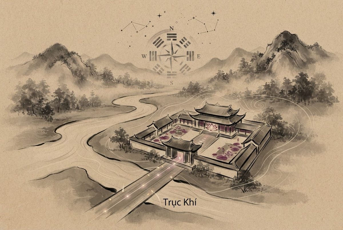 Nguyên lý quy hoạch kiến trúc phong thuỷ trong Dịch Vụ