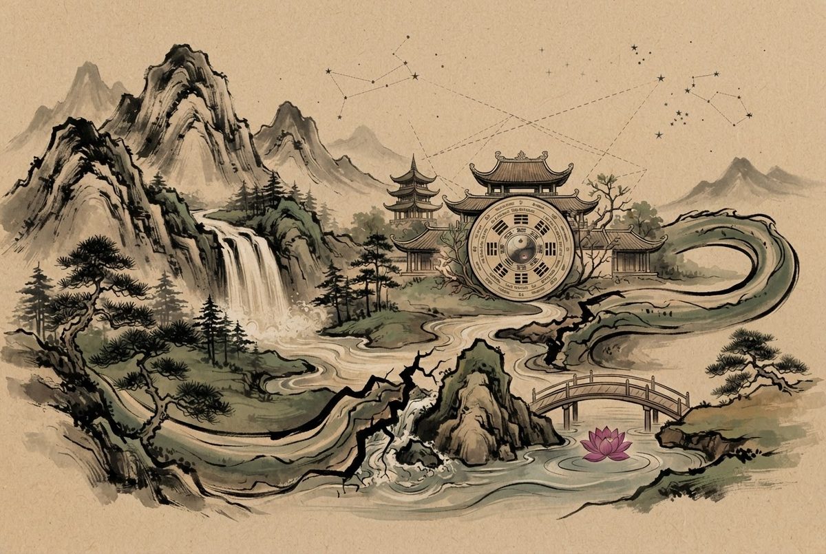 Nhân Tướng Tổng Hợp (Bài 15): Kết Hợp Ngũ Diện Tướng Với Bộ Vị — Gia Tăng, Xung Đột, Bù Khuyết