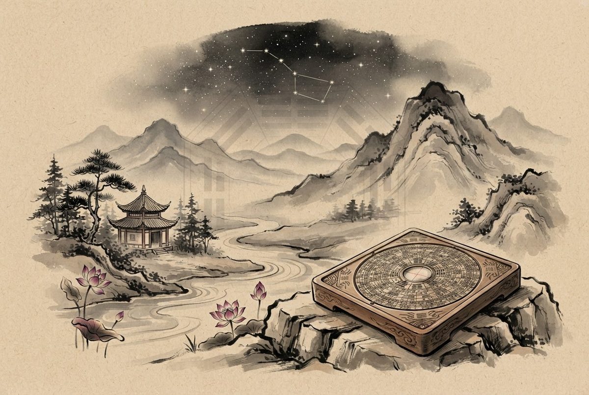 Minh hoạ Giải Mã Kinh Văn Thanh Nang Tự — Nhất Tâm, Tứ Quyết, Nhất Pháp