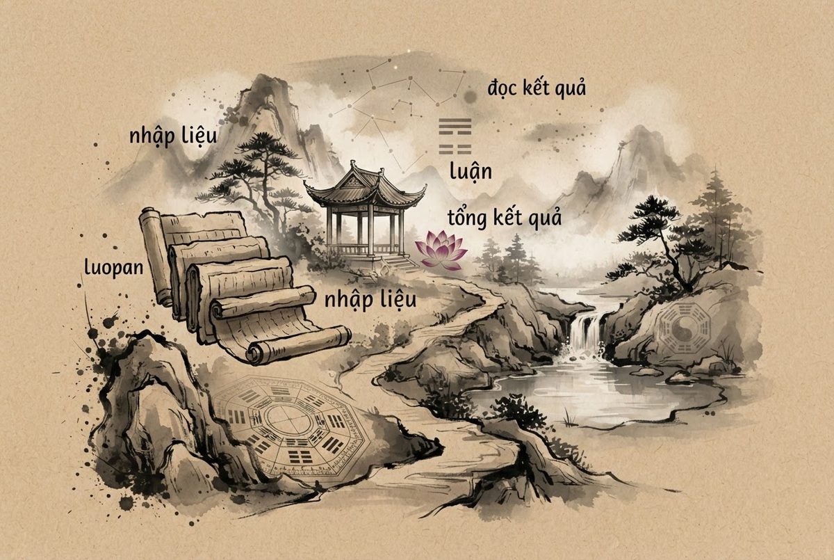 Hướng dẫn sử dụng Đổi Ngày Âm Dương — nhập liệu, đọc kết quả và tổng luận