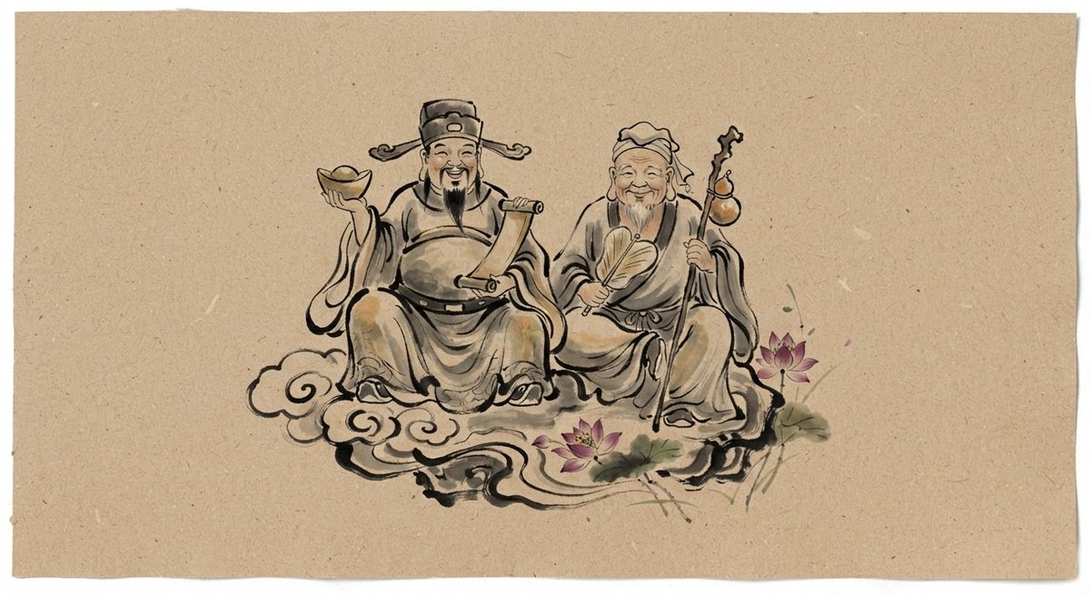 Bộ Tượng Thần Tài Thổ Địa – Ngọc Hoàng Long Cao Cấp