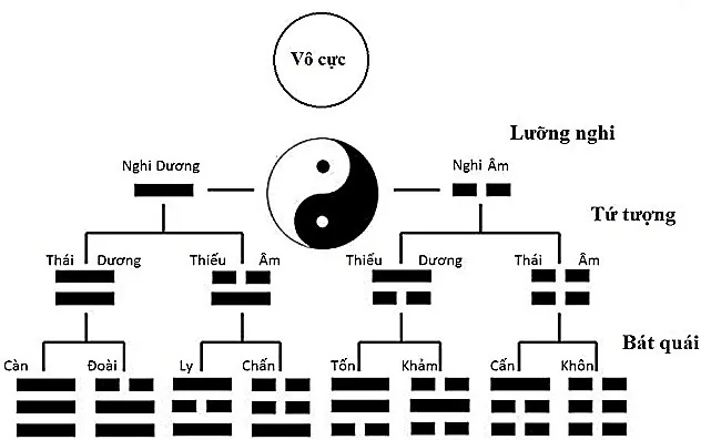 Hình 7: Bát Quái Sinh Thành Đồ