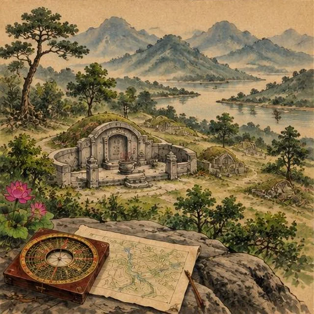 Thực địa nghĩa trang — âm trạch