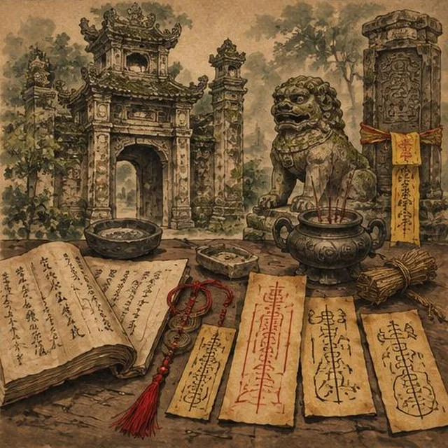 Công trình nghiên cứu Trấn Yểm — Phù Chú