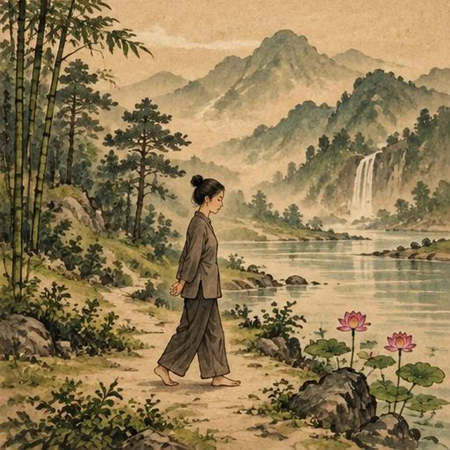 Thiền hành nơi thiên nhiên