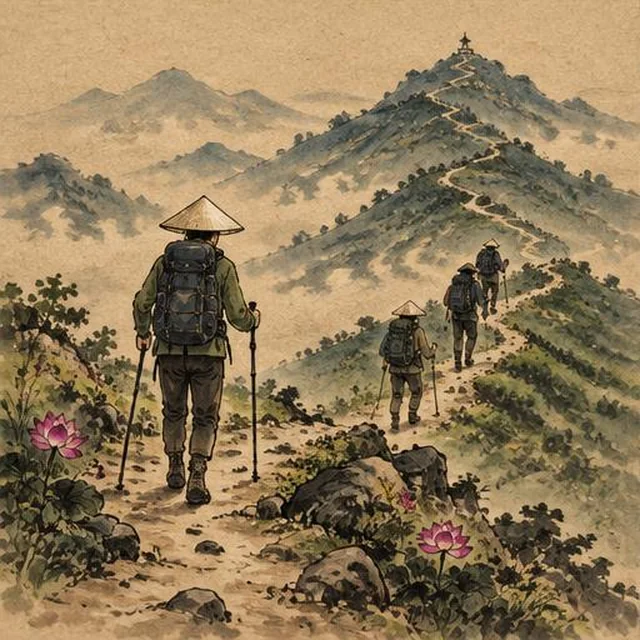 Rèn sức bền — đi bộ 100 km tích luỹ