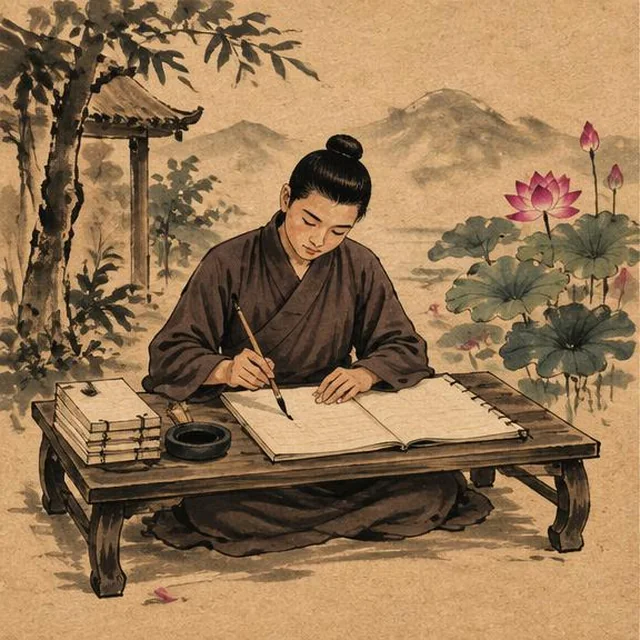 Chép tay một phẩm kinh