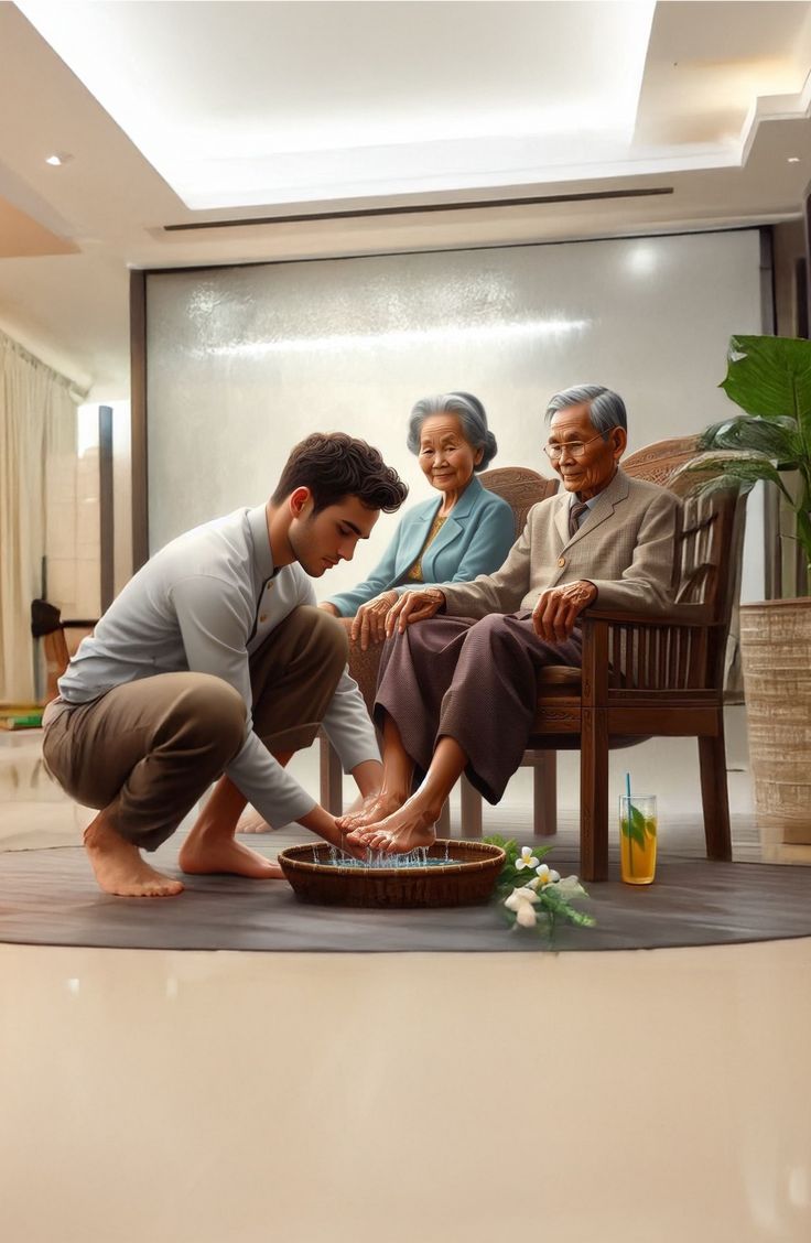Minh hoạ Hiếu – Lý và phép tu tập.