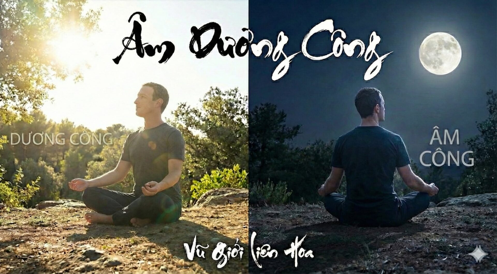 Minh hoạ Hai Pháp Tu Luyện Cơ Bản: Âm Công và Dương Công