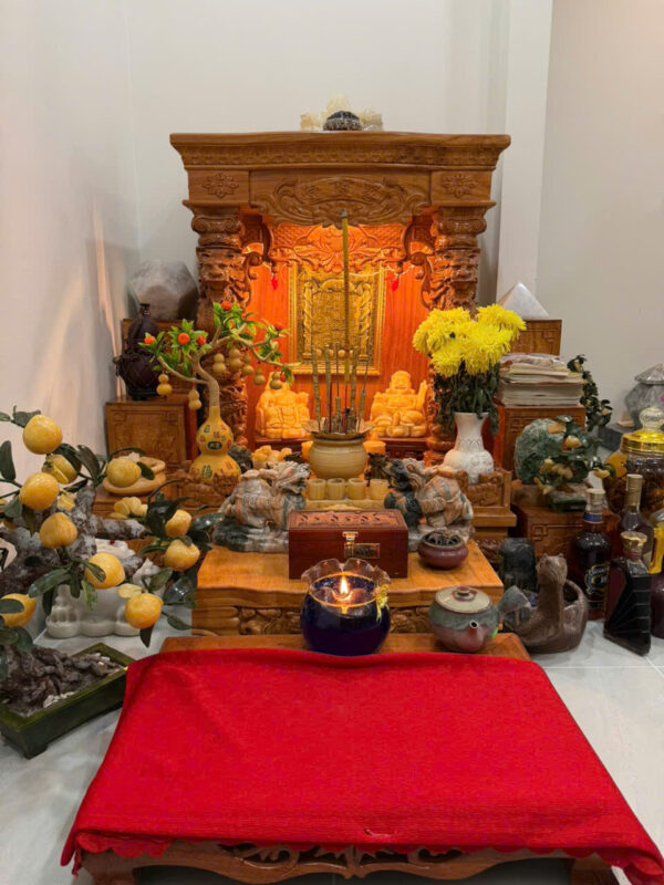 Bàn thờ Thổ Địa Tài Thần Liên Hoa